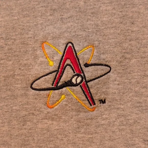 Albuquerque Isotopes sweatshirt 2XL gray oversized boxy - Picture 8 of 11